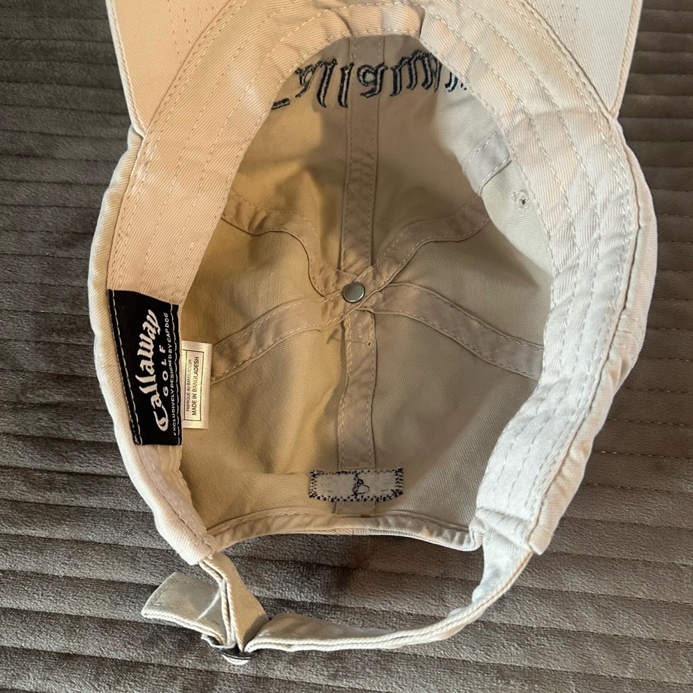 Callaway Golf Tan Embroidered Baseball Cap - Picture 10 of 12